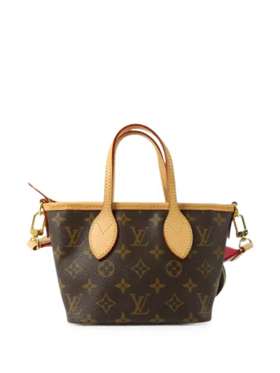 Louis Vuitton Bb Neverfull Monogram Canvas Shoulder Bag In Pattern