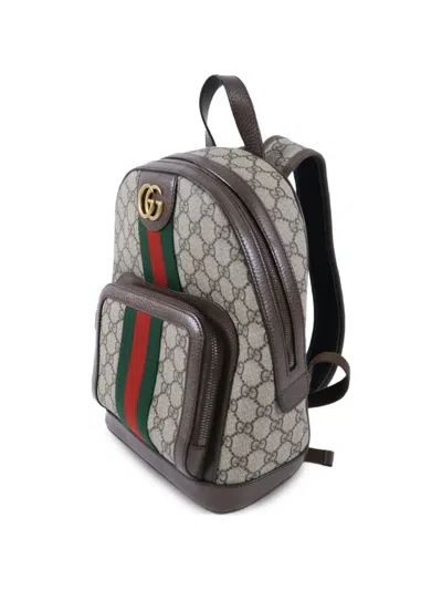 Gucci Gg-supreme Backpack In Blue