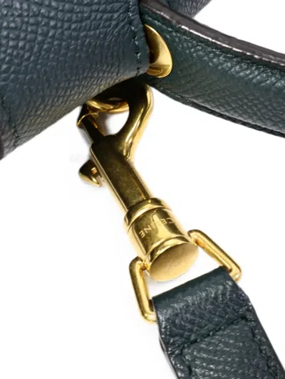 Pre-owned Celine Micro Belt Bag In Green