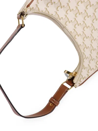 Pre-owned Celine Medium Ava Shoulder Bag In Neutral