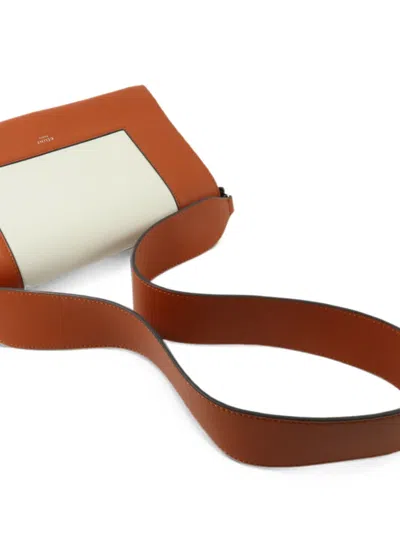 Celine Frame Shoulder Bag In Brown