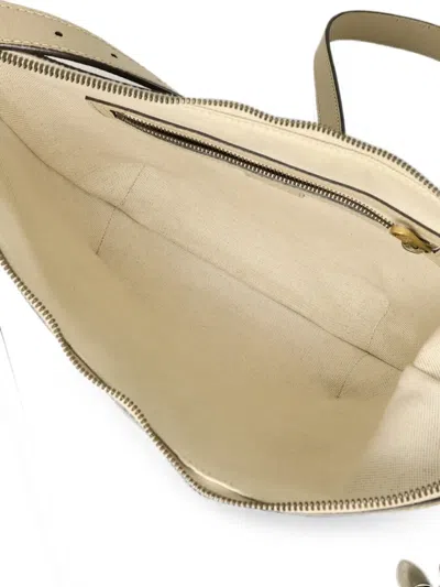 Pre-owned Gucci Medium Ophidia Shoulder Bag In White