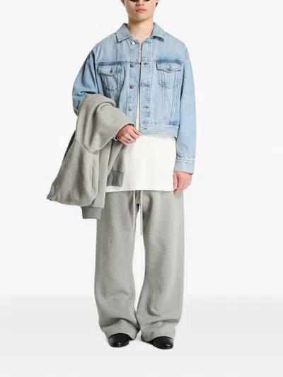Essentials Classic Denim Jacket In Blue