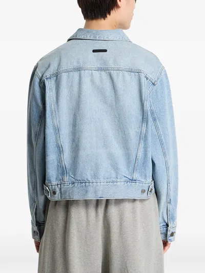 Essentials Classic Denim Jacket In Blue