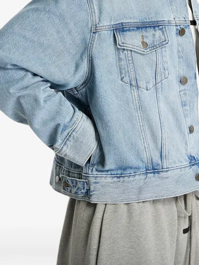 Essentials Classic Denim Jacket In Blue