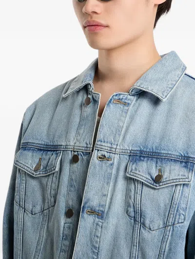 Essentials Classic Denim Jacket In Blue