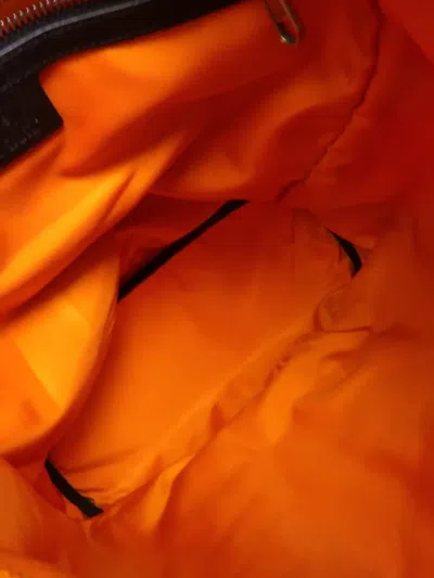 Pre-owned Gucci Off The Grid Gg-pattern Backpack In Orange