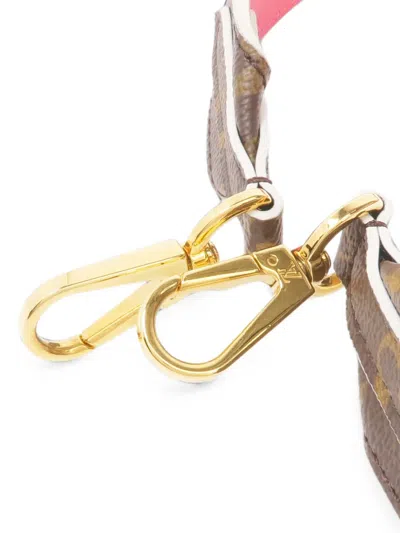 Pre-owned Louis Vuitton Monogram Shoulder Strap In Brown