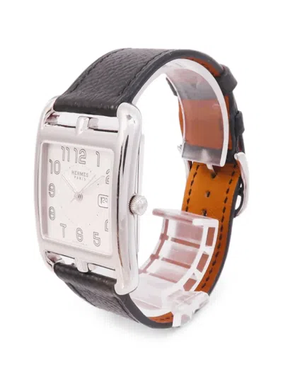 Pre-owned Hermes Cape Cod 40mm Watch In White