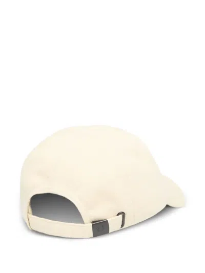 Fred Perry Logo Hat In Neutral