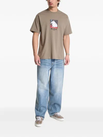 Vans Graphic-print T-shirt In Brown