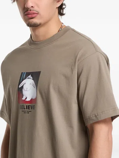 Vans Graphic-print T-shirt In Brown