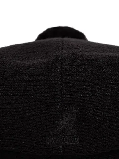 Kangol Pom-pom Beret In Black