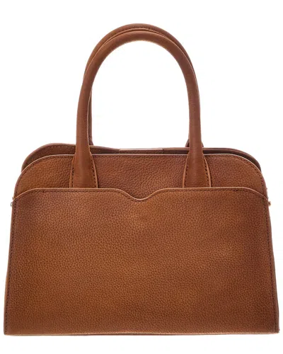 Sam Edelman Loriane Small Leather Satchel In Brown