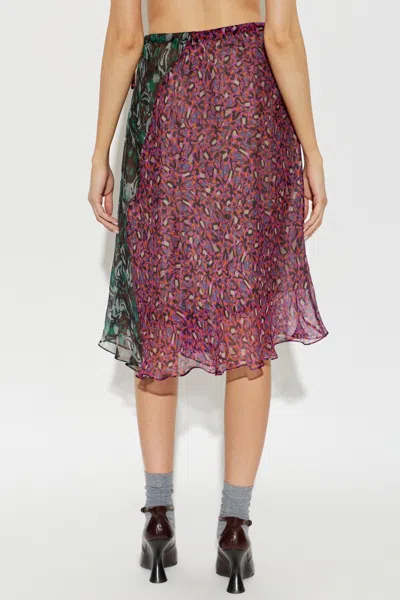 Dries Van Noten Patterned Skirt In Multi