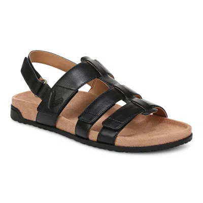 Vionic Eureka Fisherman Sandal In Black