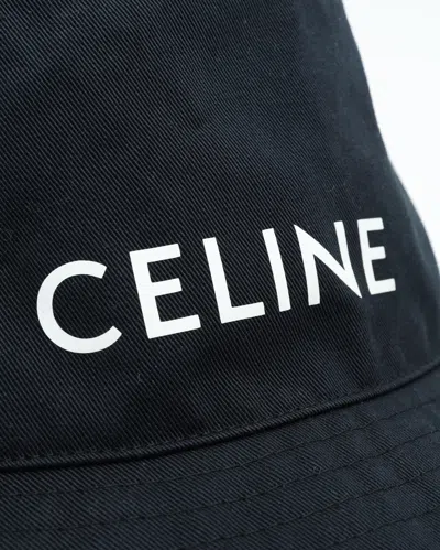 Celine Céline Bucket Hat In Blue