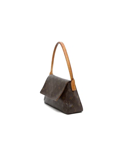 Louis Vuitton Monogram Mini Looping Bag In Brown