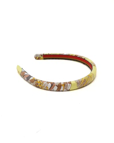 Hermes Hermès Silk Headband In Multi