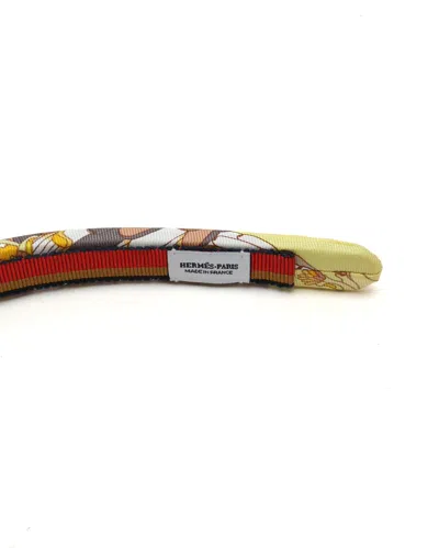 Hermes Hermès Silk Headband In Multi