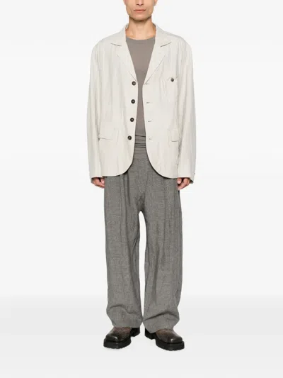 Ziggy Chen Single-breasted Blazer In Orange