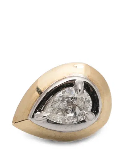 Rainbow K Diamond Earrings In Gold