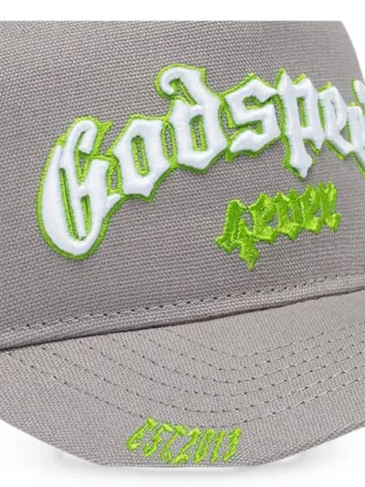 Godspeed Forever Embroidered Mesh-panel Hat In Multi