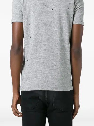 Dsquared2 Graphic-print T-shirt In Gray
