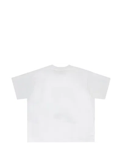 Sp5der Graphic-print T-shirt In White