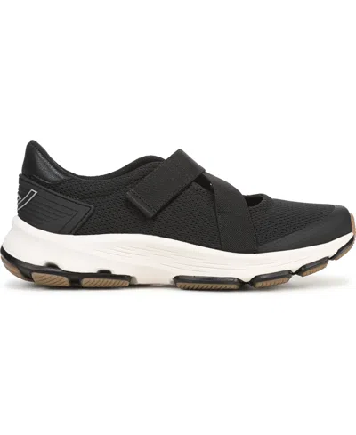 Ryka Wide Width Devotion Mary Jane Sneaker In Black