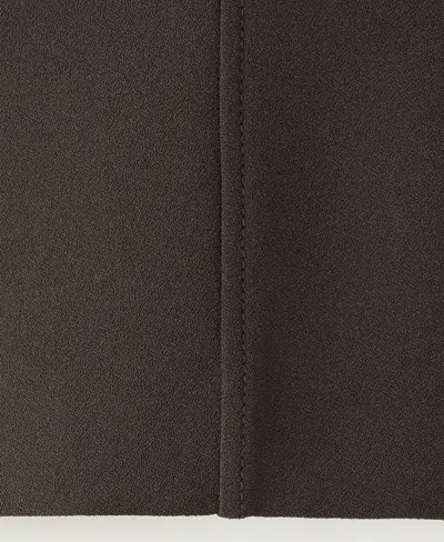 Mango Women's Fitted Solid Shorts In Brown