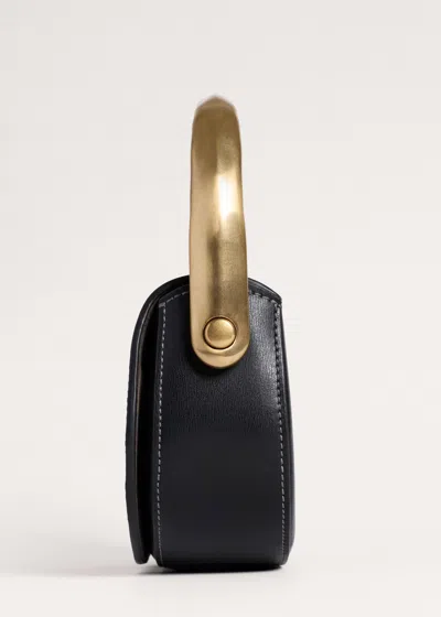 Me+em Folding Handle Clutch Black In Black