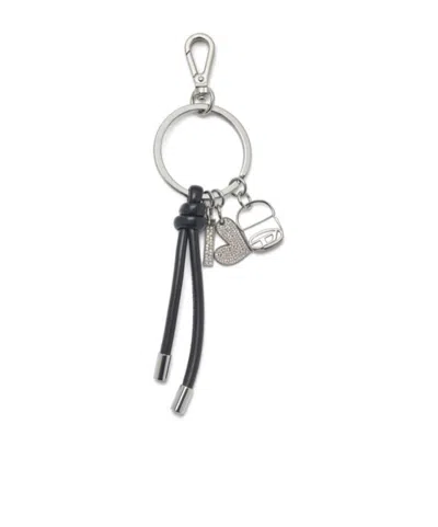 Diesel Charm Keychain Bag Accessory In Multi
