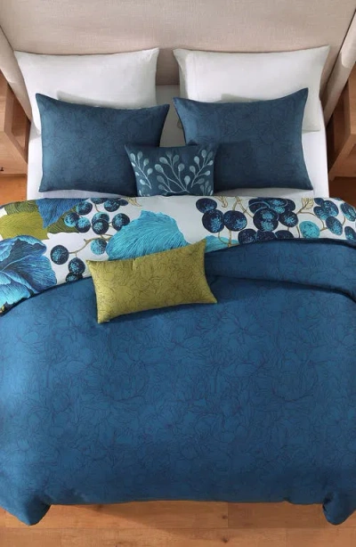 Bebejan Teal Tapestry Comforter Set In Blue