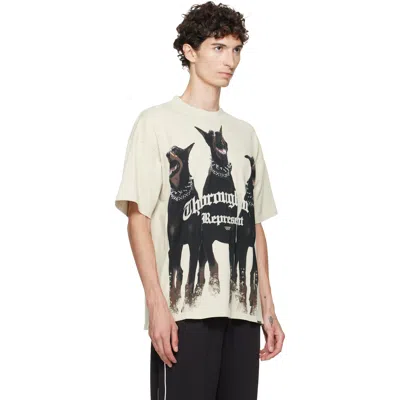 Represent White Thoroughbred T-shirt In Neutral