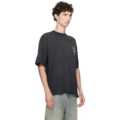 Represent Black Private Members T-shirt In Black