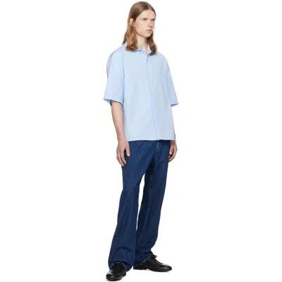 Jil Sander Button-fastening Jeans In Blue