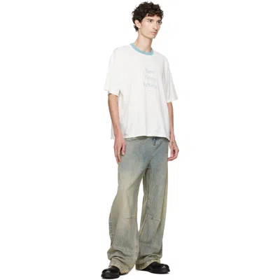 Represent White 'busy Doing Nothing' T-shirt In White
