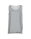 Pierre Balmain Tank Top In Grey