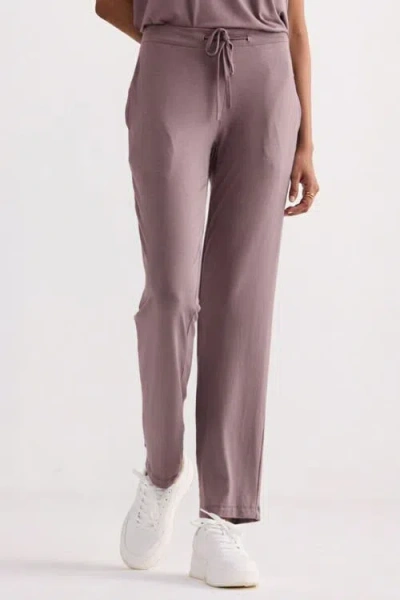 Reistor Relaxed Fit Tee Set In Brown