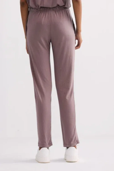 Reistor Relaxed Fit Tee Set In Brown