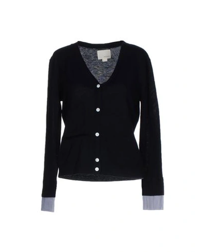 Band Of Outsiders Cardigan In Dark Blue