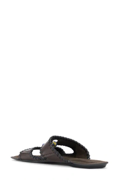 Staud Mara Leather Slide Sandal In Multi