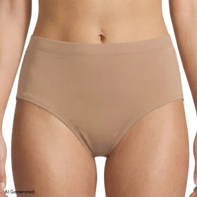 Lands' End Brief True Solutions Light Weight Microfiber Basics 3 Pack Panties In Multi