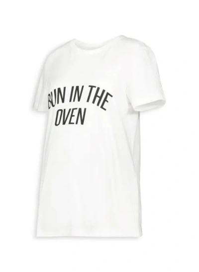 Isabella Oliver Viola Printed Maternity T-shirt In Multi