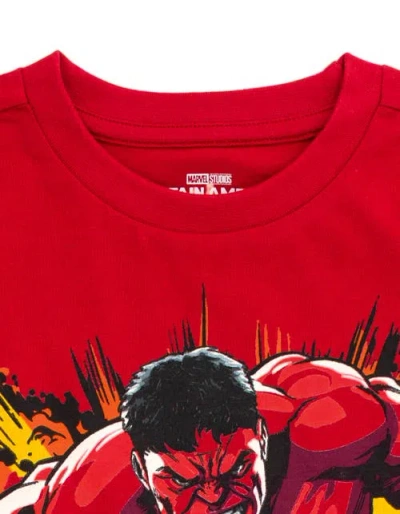 Marvel Cosplay Short Sleeve T-shirt In Red