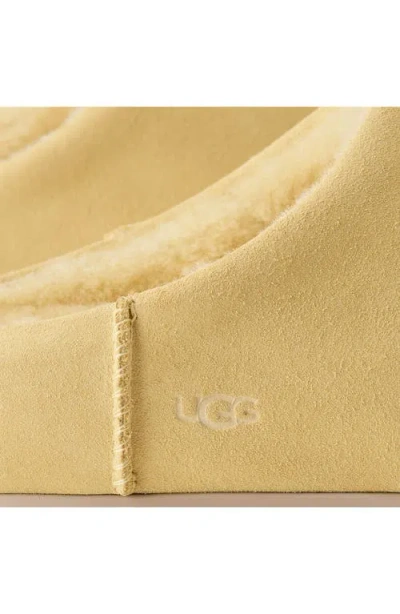 Ugg Elea Suede Slip-on In Yellow