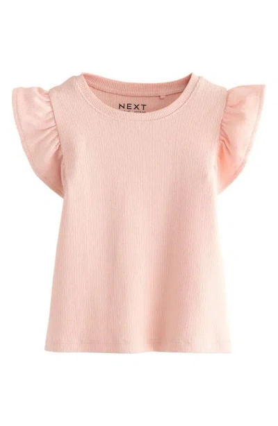Next Assorted 5-pack Rib Stretch Cotton Graphic T-shirts In Multi