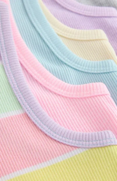 Next Kids' 7-pack Rib Tanks In Multi