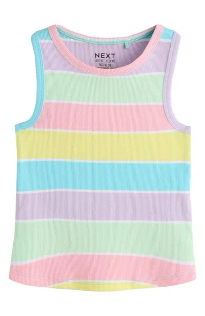 Next Kids' 7-pack Rib Tanks In Multi